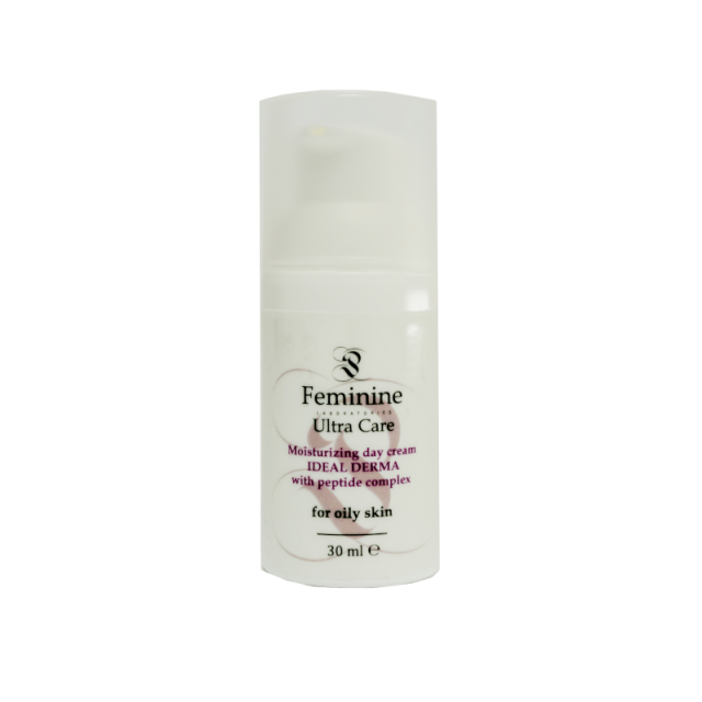 Moisturizing day cream IDEAL DERMA with peptide complex for Oily Skin